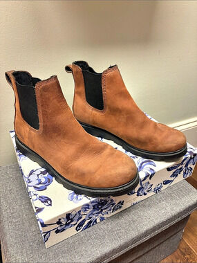 Sorel Explorer STRT Chelsea Boot Brown Ankle Boots